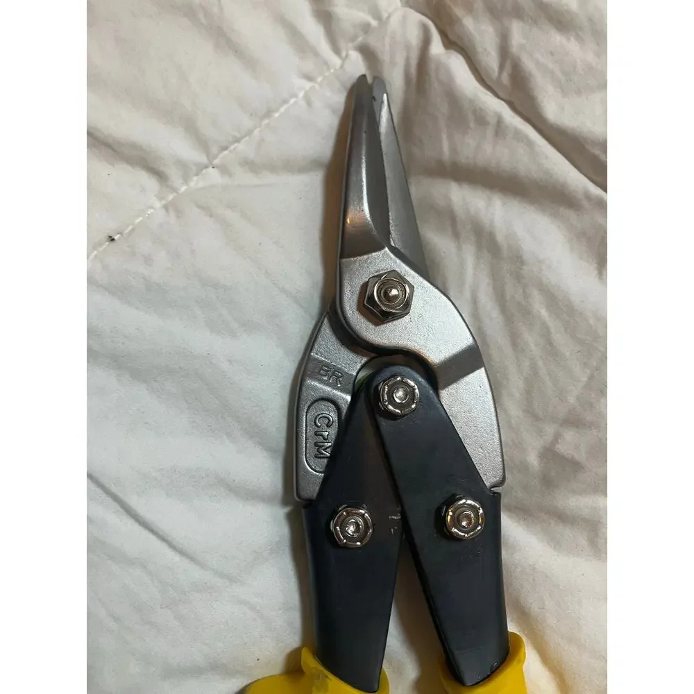 Stanley FatMax 14-563 Aviation Snips Straight Cut Metal Shears Tin Snips Tool - Picture 4 of 8